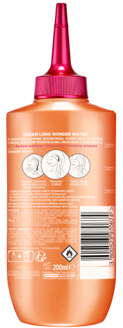 Рідкий експрес-засіб L'Oreal Paris Elseve Dream Long Wonder Water з ефектом ламінування для розгладження довгого, пошкодженого волосся, 200 мл - Фото 2 Рідкий експрес-засіб L'Oreal Paris Elseve Dream Long Wonder Water з ефектом ламінування для розгладження довгого, пошкодженого волосся, 200 мл - зображення 2