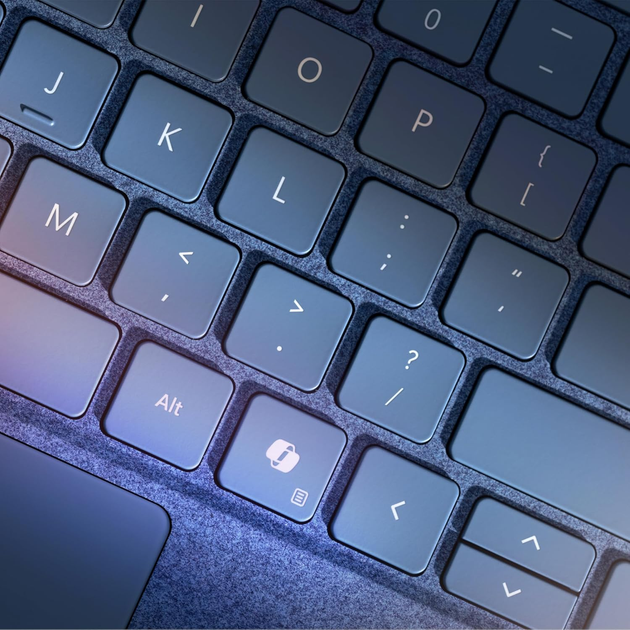 Klawiatura bezprzewodowa Microsoft MS Pro Signature Keyboard BNDP SC Eng Intl Netherlands/Poland Hdwr Sapphire Demo (8X7-00103) - obraz 3