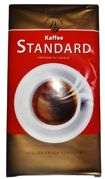 Кофе молотый STANDARD 500г - Фото 1 Кофе молотый STANDARD 500г - изображение 1