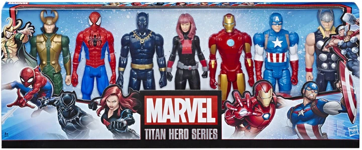 Zestaw figurek Hasbro Marvel Avengers: Titan Heroes Series Multipack Collection F (E5178) (C42) (5010993613748) - Zdjęcie 2 Zestaw figurek Hasbro Marvel Avengers: Titan Heroes Series Multipack Collection F (E5178) (C42) (5010993613748) - obraz 2