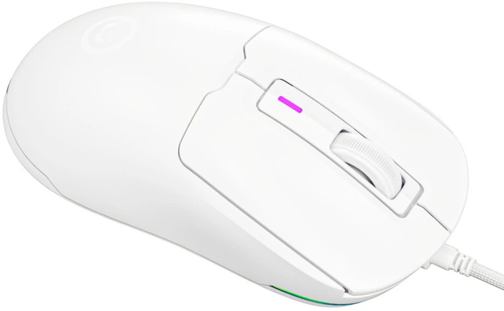 Mysz Lorgar MSA10 Ultralight Wired Gaming USB White (LRG-MSA10-WH) - obraz 6