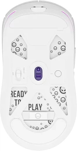 Миша Lorgar MSA10W Wireless Gaming White (LRG-MSA10W-WH) - зображення 7