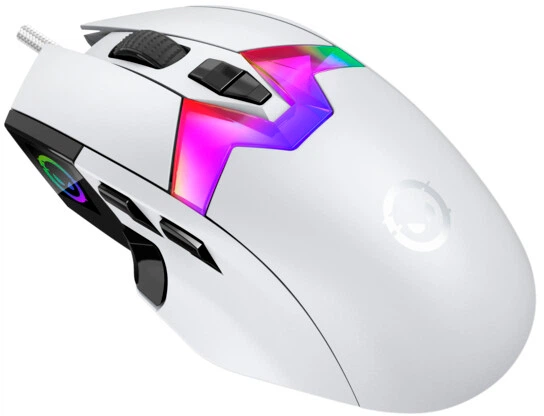Миша Lorgar MSP80 Wired Gaming Mouse Pro USB White (LRG-MSP80-WH) - зображення 7
