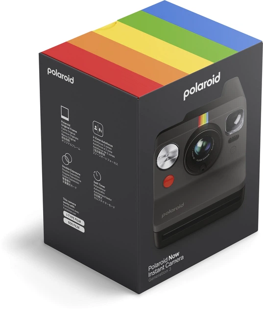 Камера моментального друку Polaroid Now Generation 3 Black (9120134280183) - зображення 8