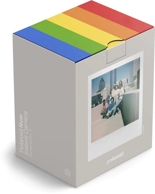 Камера моментального друку Polaroid Now Generation 3 Pebble White (9120134280190) - зображення 9