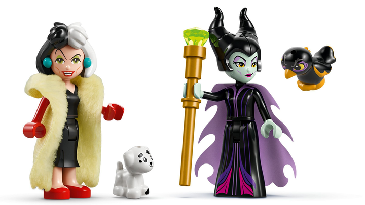 Конструктор LEGO Disney Платья Малефисенты и Круэллы Де Виль 524 элемента (43262) - изображение 4
