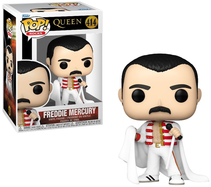 Фігурка Funko Pop! Rocks Queen Freddie Mercury with Cape 75374 (889698753746) - зображення 2