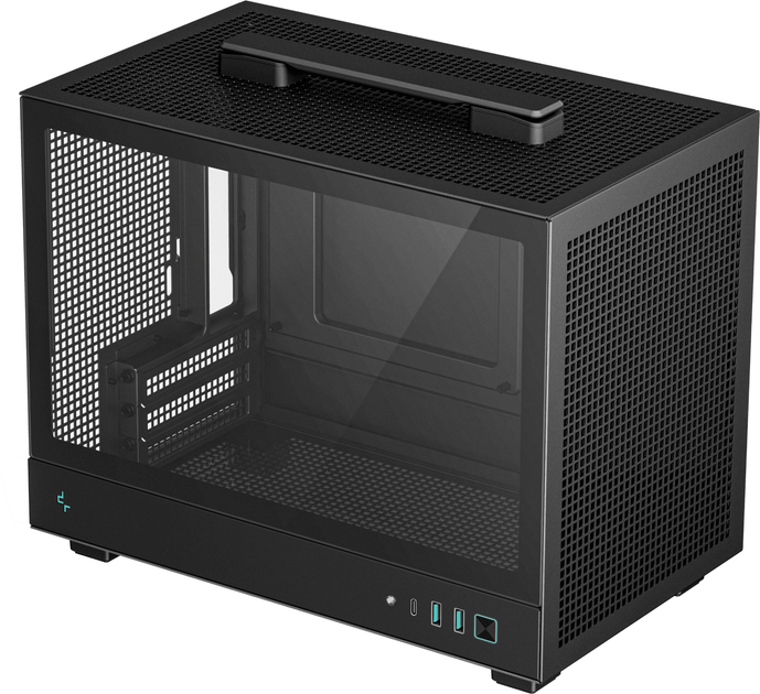 Корпус DeepCool CH160 Black (R-CH160-BKNGI0-G-1) - зображення 1