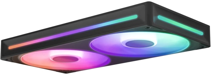 Chłodzenie powietrzne do PC NZXT F240 RGB Core Fan (Single Frame) Black (RF-U24HF-B1) - obraz 4