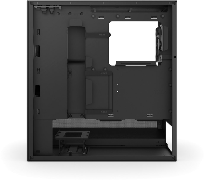 Корпус NZXT H5 Flow Compact Mid-Tower ATX Case - All Black (CC-H52FB-01) - зображення 3