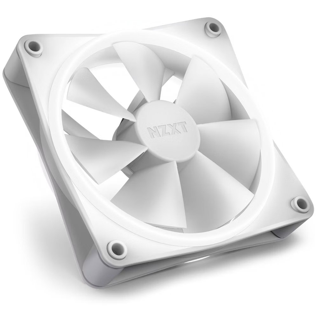Wentylator NZXT F120 RGB DUO 120 mm PWM White (RF-D12SF-W1) - obraz 5