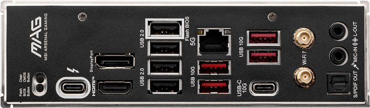 Материнська плата MSI MAG B860 Tomahawk Wi-Fi (s1851, Intel B860, PCI-Ex16) (7E39-001R) - зображення 4