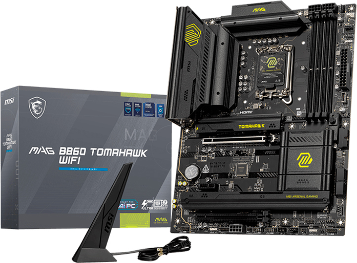 Материнська плата MSI MAG B860 Tomahawk Wi-Fi (s1851, Intel B860, PCI-Ex16) (7E39-001R) - зображення 5