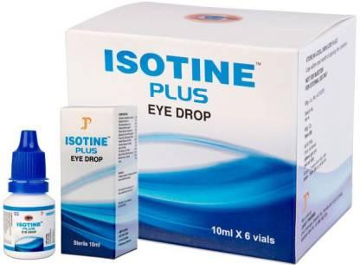 Айсотін Плюс Jagat Pharma 10мл Isotine Plus eye drop - зображення 2