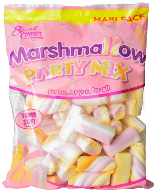 Маршмеллоу Sweet Corner зефирки жевательные Party Mix XXL 300 г