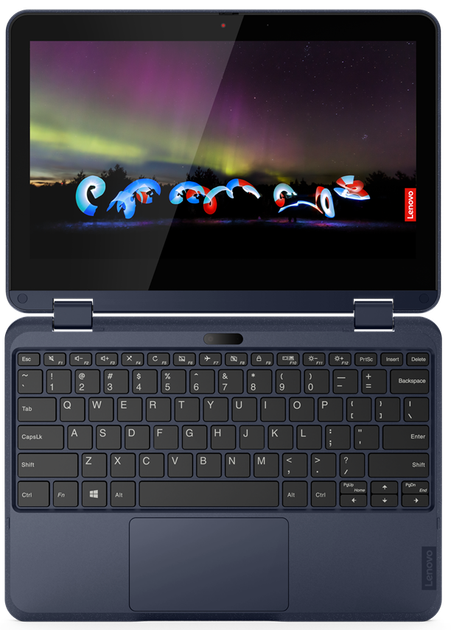 Ноутбук 11.6" Lenovo 500w Gen 3 Intel Pentium N6000 RAM 8GB eMMC 128GB Windows 11 (UKR) Б/В - изображение 6