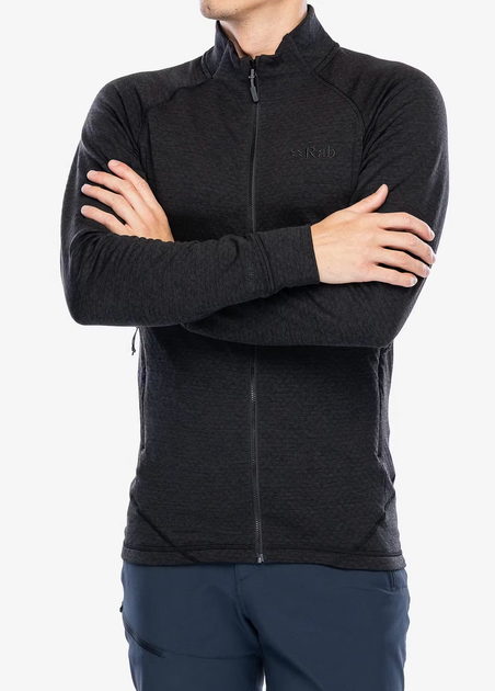 Кофта мужская Rab Nexus Jacket, Black, M RB QFF-72-BLK-MED() - Фото 5 Кофта мужская Rab Nexus Jacket, Black, M RB QFF-72-BLK-MED() - изображение 5