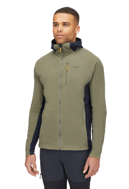 Кофта мужская Rab Capacitor Hoody, Light Khaki, M (RB QFF-02-LKH-MED) - изображение 4