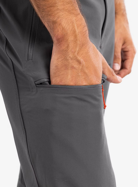 Штани чоловічі Rab Incline AS Pants, Graphene, M (32, Regular) (RB QFU-84-GRH-32-RG) - Фото 7 Штани чоловічі Rab Incline AS Pants, Graphene, M (32, Regular) (RB QFU-84-GRH-32-RG) - зображення 7
