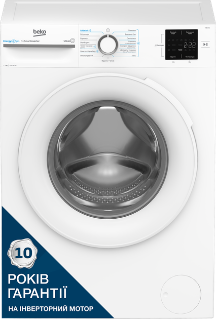 Стиральная машина узкая Beko BM1WFSU37233WW - изображение 2