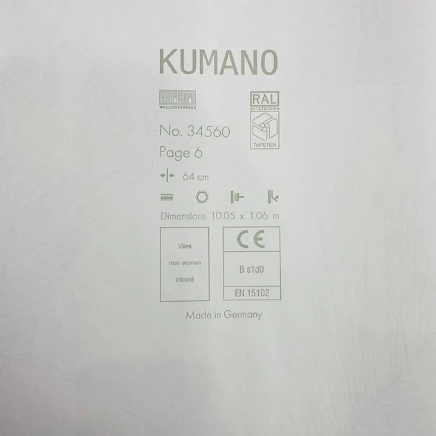 Обои Marburg Kumano 34560 - изображение 9