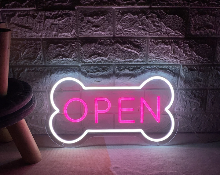 Неонова вивіска "Open" 35х20 см - зображення 4