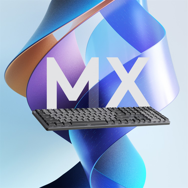Клавіатура бездротова Logitech MX Mechanical Wireless Illuminated Performance Graphite (920-010759) - зображення 8