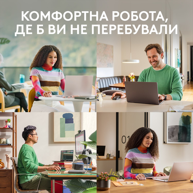 Мышь Logitech MX Anywhere 3S Bluetooth Rose (910-006931) - изображение 5