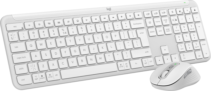 Комплект беспроводной Logitech MK950 Off-White (920-012491) - изображение 1