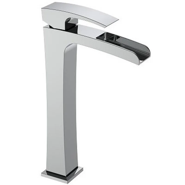 Смеситель для умывальника KOER KB-15007-01 высокий водопад (Цвет хром) (KR3448) kr - изображение 3