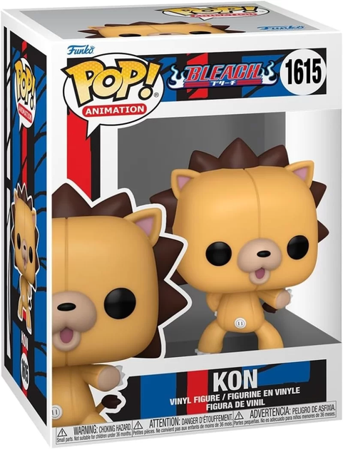 Фігурка Funko Pop Фанко Поп Бліч Кон Bleach Kon 10 см FP B K 1615 - Фото 2 Фігурка Funko Pop Фанко Поп Бліч Кон Bleach Kon 10 см FP B K 1615 - зображення 2