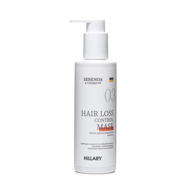 Маска проти випадіння волосся Hillary Serenoa & РР Hair Loss Control 200 мл 2314989034870 - зображення 2