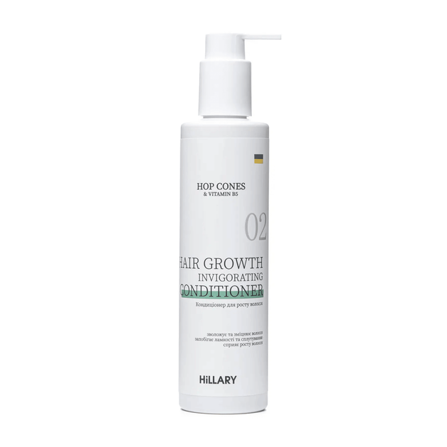 Кондиціонер для росту волосся Hillary Hop Cones & B5 Hair Growth Invigorating 250 мл 2314984543445 - зображення 2