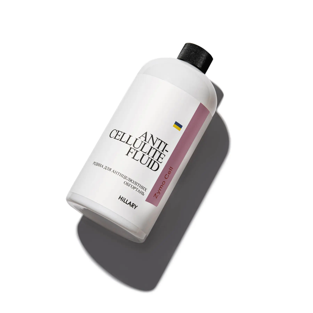 Жидкость для антицеллюлитных энзимных обертываний Hillary Anti-cellulite Bandage Zymo Cell Fluid 500 мл 2314931904152 - изображение 3