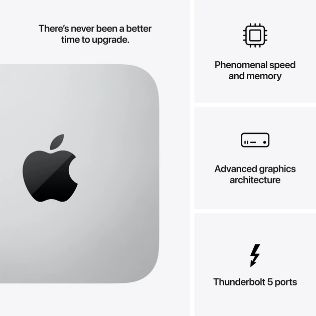 Компьютер Apple Mac Studio M4 Max/32 ядер GPU/36GB/512GB (MU963UA