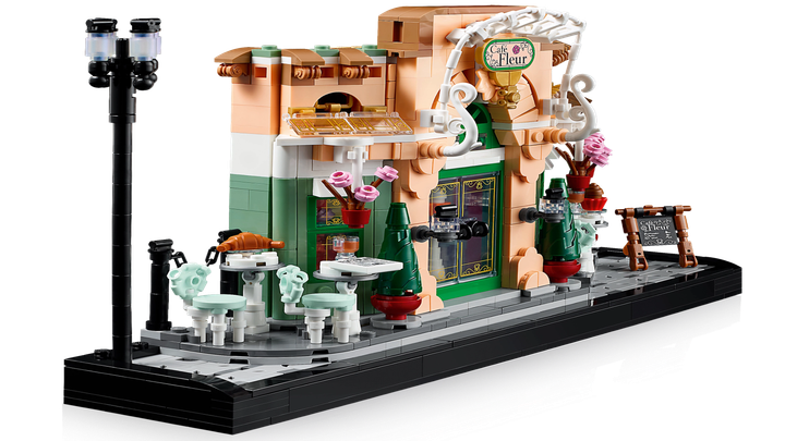 Zestaw klocków LEGO Icons Francuska kawiarenka 1101 elementów (10362) - obraz 3