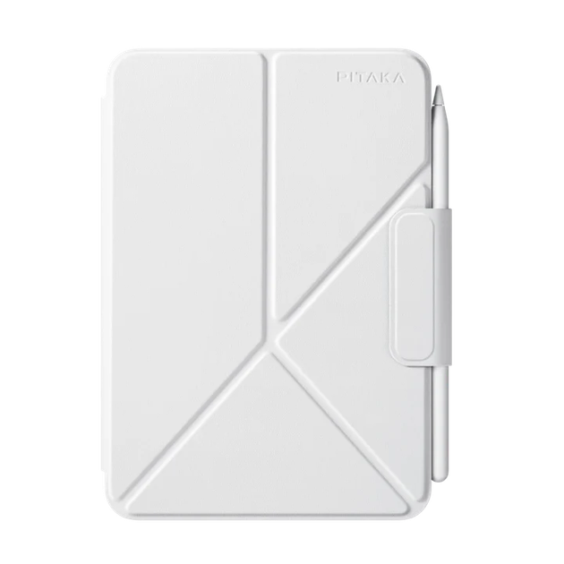 Чехол для планшета Pitaka MagEZ Case Folio 2 White for iPad Mini 6/iPad Mini (A17 Pro) (FIM2402) - Фото 1 Чехол для планшета Pitaka MagEZ Case Folio 2 White for iPad Mini 6/iPad Mini (A17 Pro) (FIM2402) - изображение 1