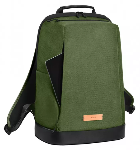 Рюкзак для ноутбука Wiwu Elite BackPack, Olive - Фото 1 Рюкзак для ноутбука Wiwu Elite BackPack, Olive - изображение 1