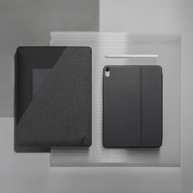 Чехол Native Union Stow Slim Sleeve Case Slate for iPad Pro 13" M4/Air 13" M2 (STOW-IPS-GRY-FB-13) - изображение 4