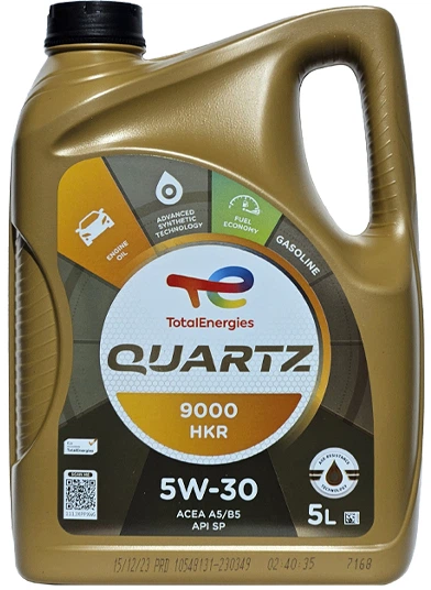 Моторное масло Total Quartz 9000 HKR 5W30 5 л (230349) – фото
