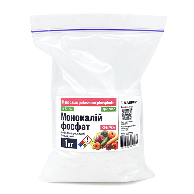 Монокалий фосфат Klebrig 1кг МКФ.І-1 