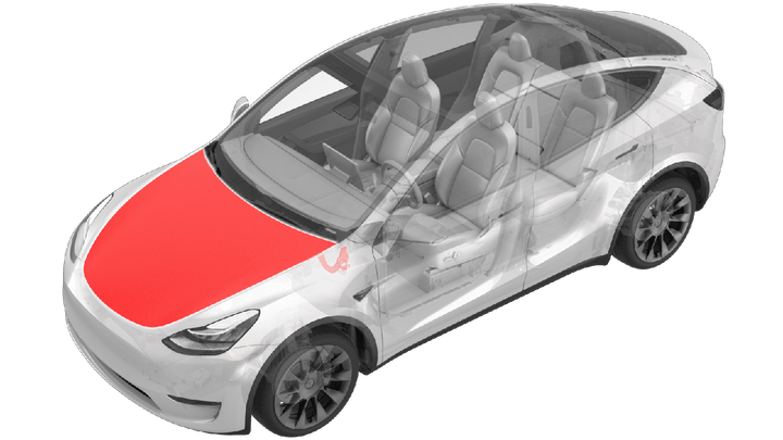 Капот із заводської ґрунтовки TSLGM Tesla Model Y 1493370-E0-A JDT-0845848 - Фото 3 Капот із заводської ґрунтовки TSLGM Tesla Model Y 1493370-E0-A JDT-0845848 - зображення 3