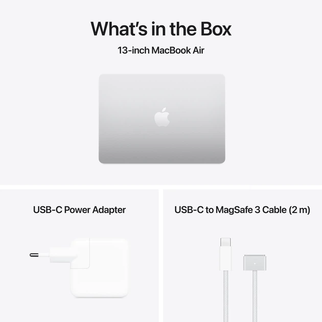 Laptop Apple MacBook Air 13.6" M4 16/512GB 2025 (MW0X3ZE/A) Silver - obraz 11