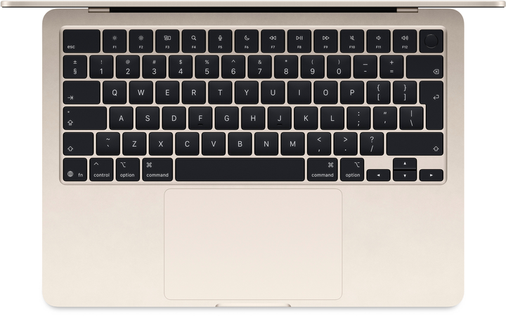 Ноутбук Apple MacBook Air 13.6" M4 16/256GB 2025 (MW0Y3UA/A) Starlight - зображення 2