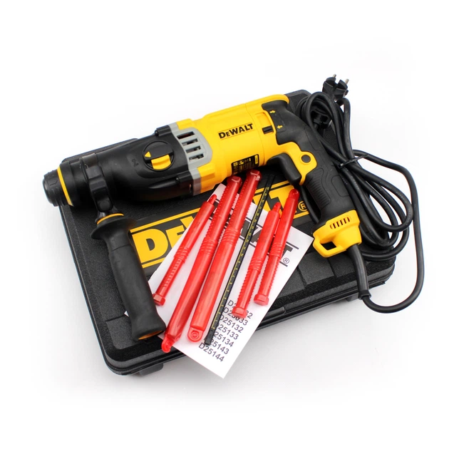 Перфоратор мережевий DeWALT D25143K 900 Вт, 3.2 Дж, 5350 уд/хв (П01-005) - зображення 9