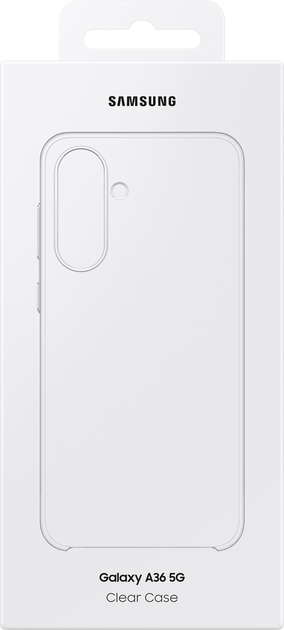 Панель Samsung Clear для Samsung Galaxy A36 Transparent (EF-QA366CTEGWW) - зображення 6