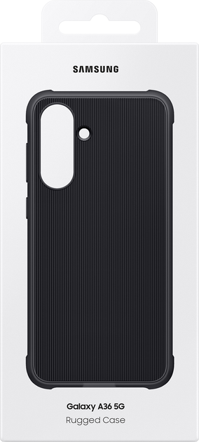Панель Samsung Rugged для Samsung Galaxy A36 Black (EF-RA366CBEGWW) - зображення 6