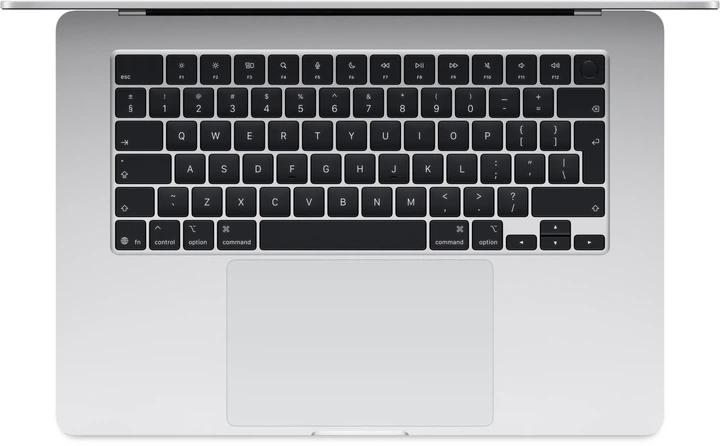 Ноутбук Apple MacBook Air 15.3" M4 16/512GB 2025 (MW1H3ZE/A) Silver - зображення 2