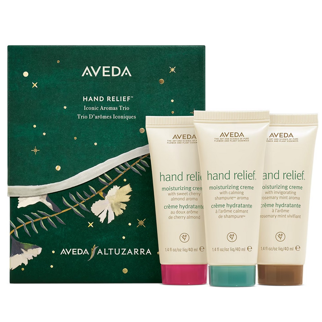 Zestaw kremów do rąk Aveda Hand Relief nawilżający 3×40 ml (18084065372) - obraz 1