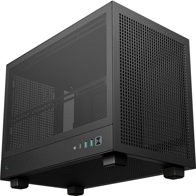 Obudowa DeepCool CH160 MESH Black (R-CH160-BKNMI0-G-1) - obraz 3
